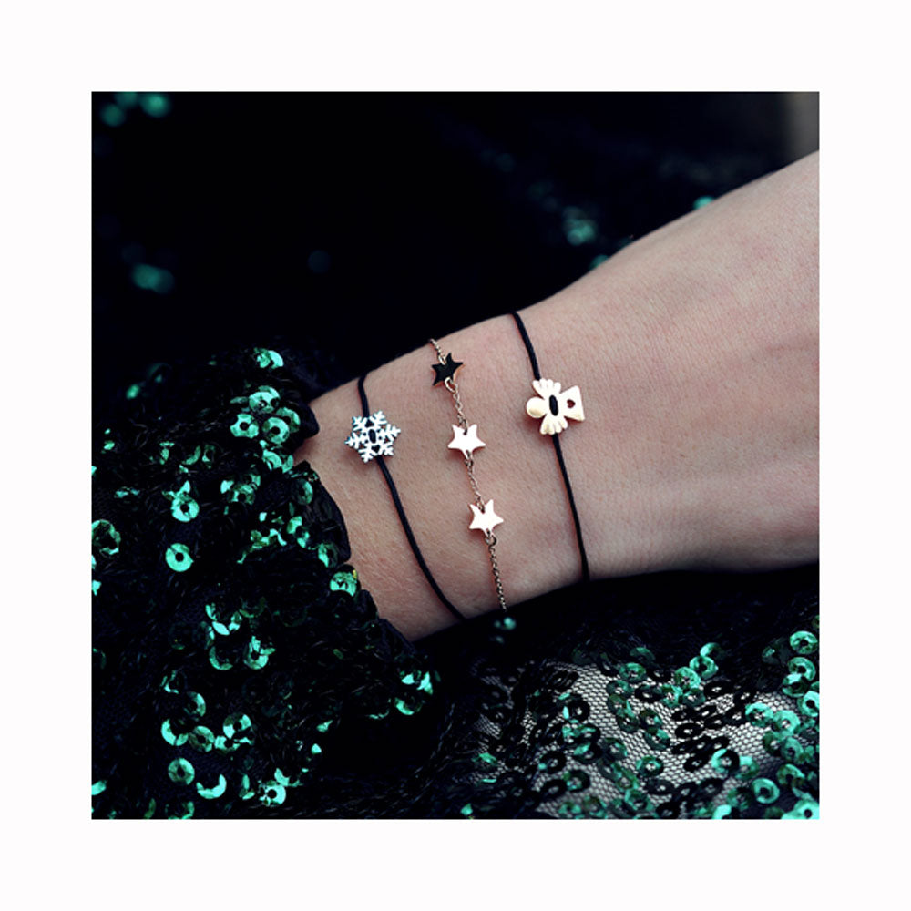 MOONCHILD versilberter Engel &amp; Schneeflocke 